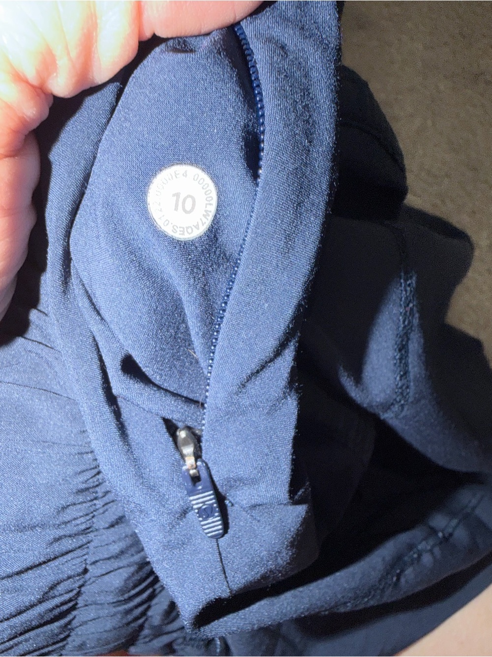 lululemon athletica Navy Blue Athletic Shorts - Picture 3 of 3